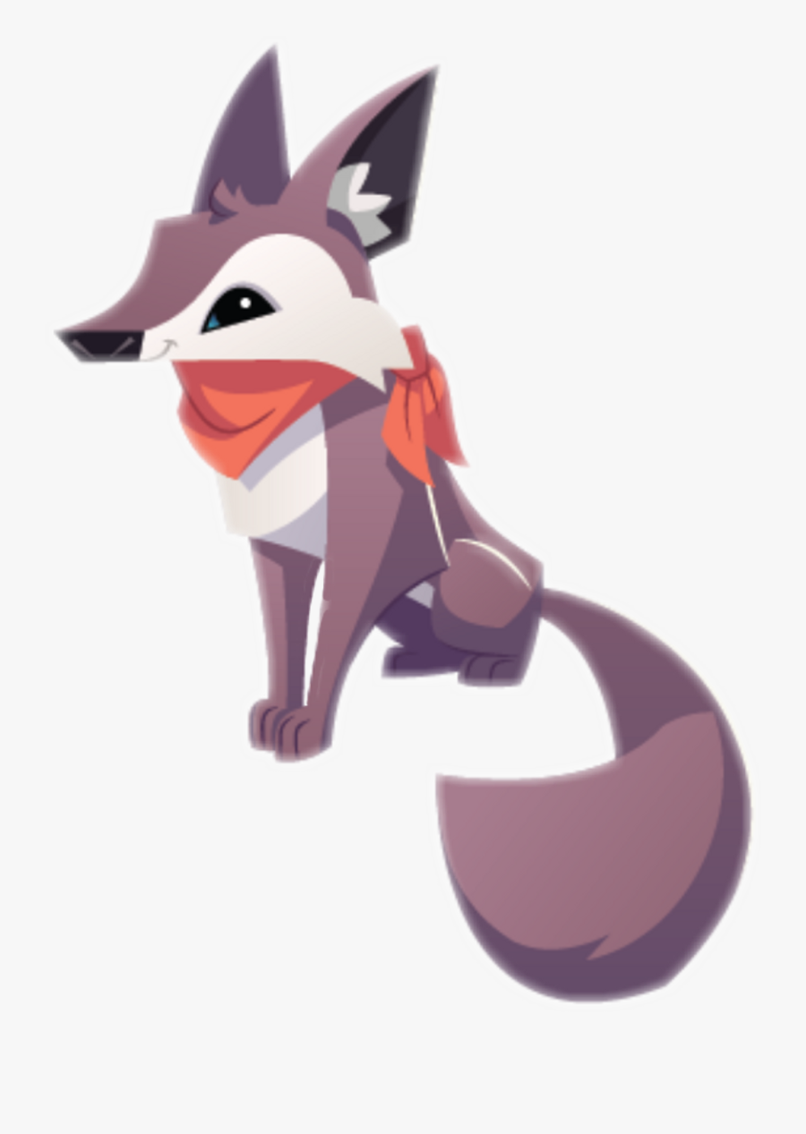 #animaljam #aj #coyote #cute #freetoedit - Draw Animal Jam Coyote, Transparent Clipart