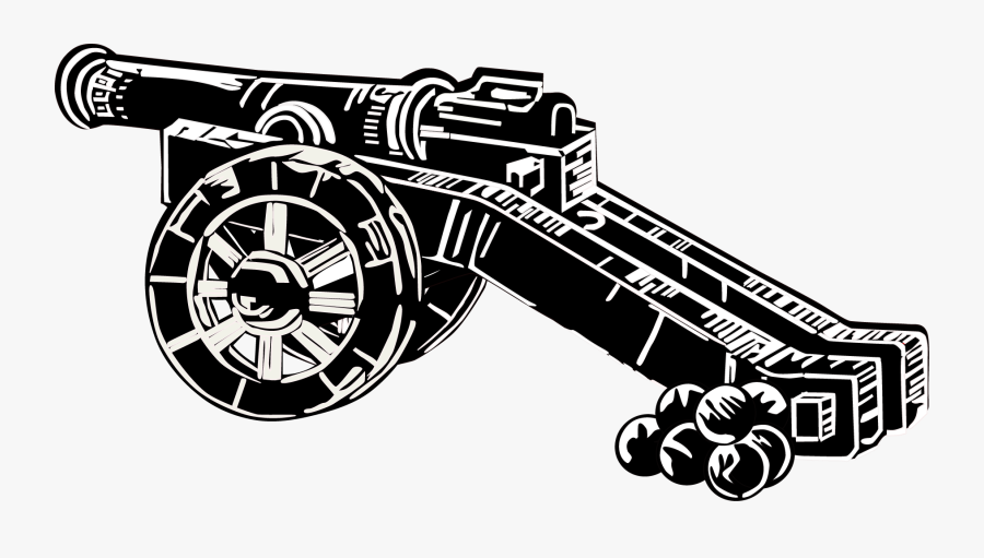 Medieval Cannon - Medieval Cannon Png, Transparent Clipart