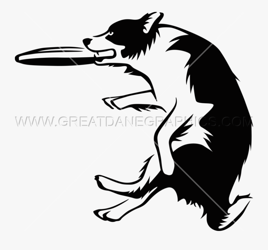 Frisbee Catch - Dog Catching Frisbee Clipart, Transparent Clipart