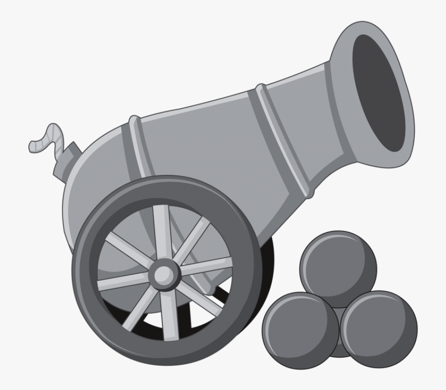 Transparent Ramadan Clipart - Cartoon Cannon Png, Transparent Clipart
