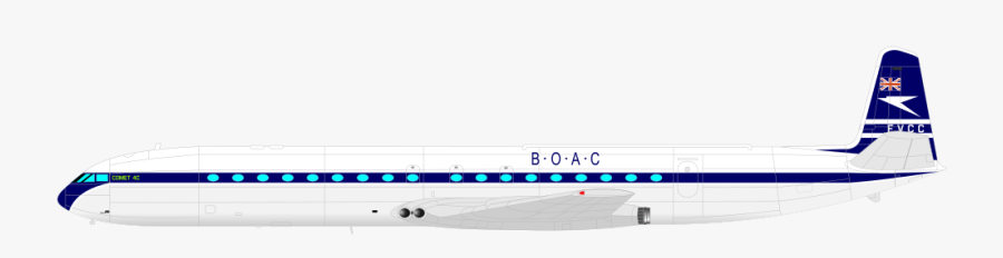 De Havilland Comet - De Havilland Comet Design, Transparent Clipart