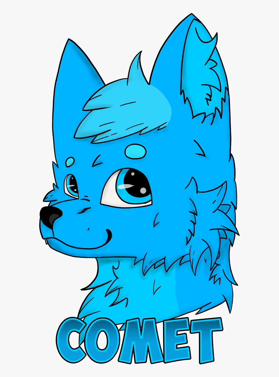 Comet Badge - Cartoon, Transparent Clipart