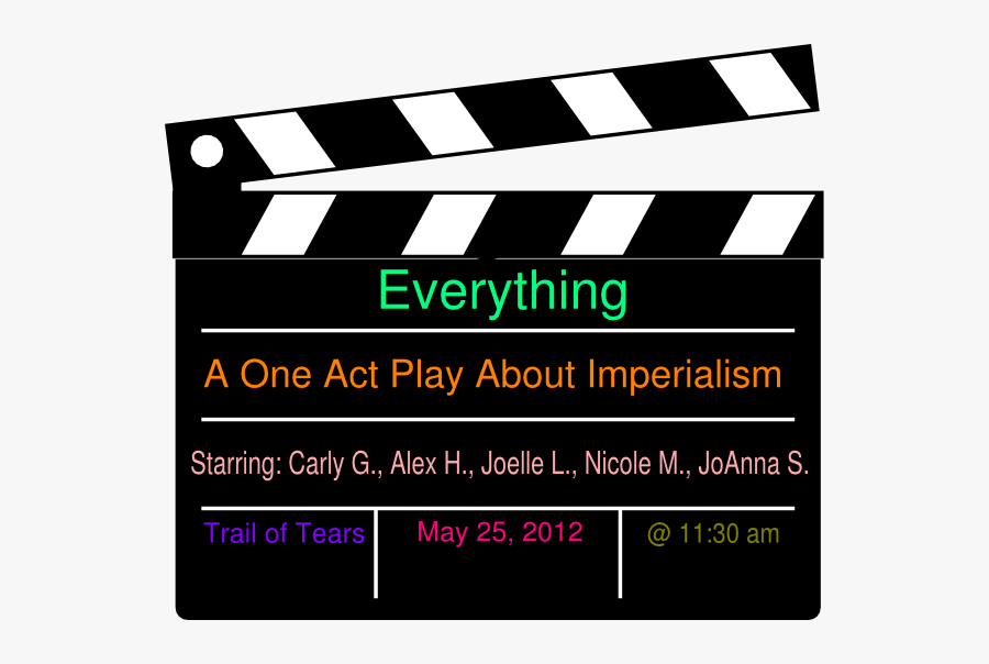 One Act Play Clipart, Transparent Clipart