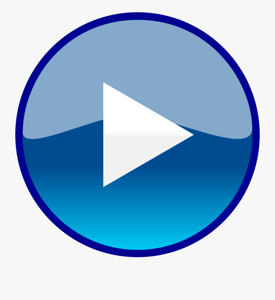 Windows Media Player Play Button Clip Art At Clkercom - Play Button, Transparent Clipart