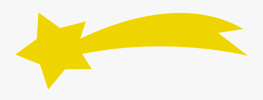 Star Comet Yellow Free Picture - Flag, Transparent Clipart