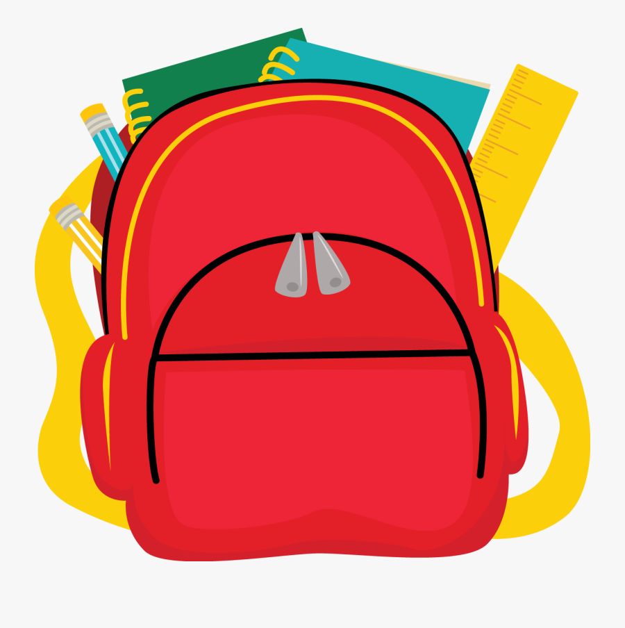 School Bag Backpack Clip Art - School Bag Clipart Png, Transparent Clipart