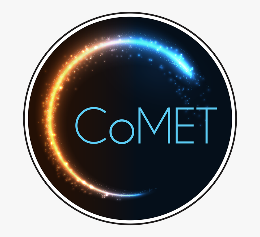 Comet Logo, Transparent Clipart