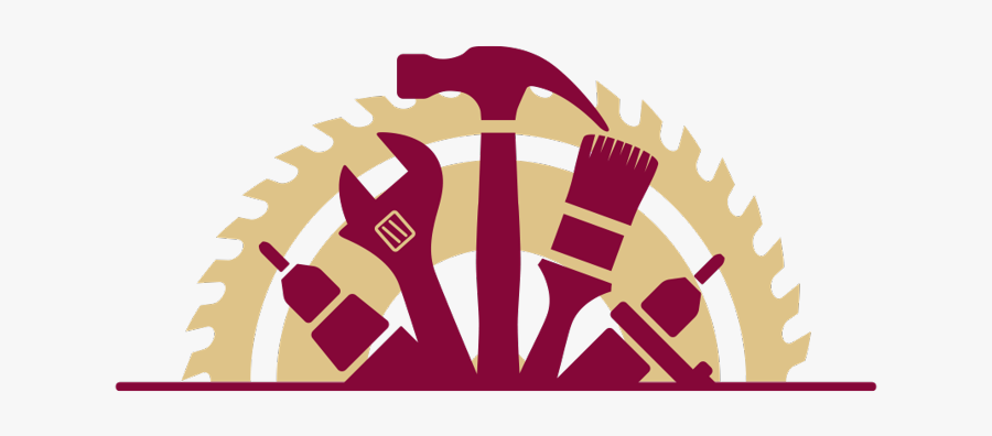 Circular Saw Blade Silhouette, Transparent Clipart