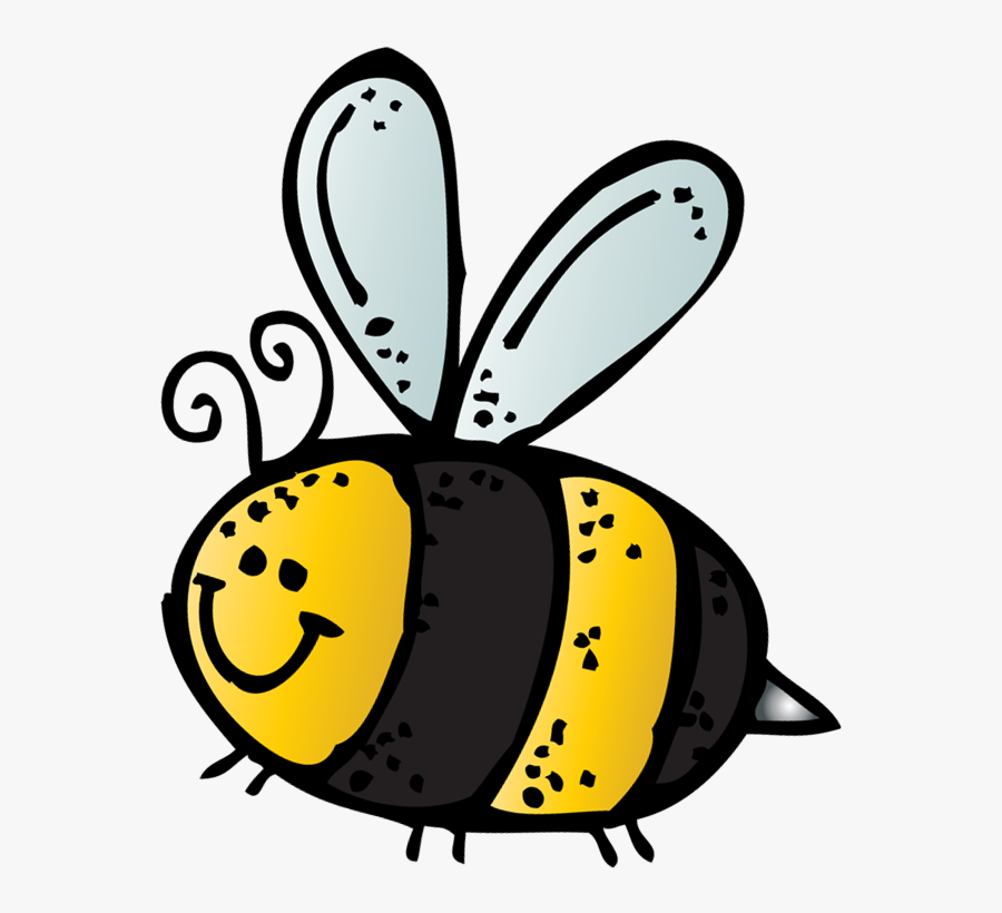 Transparent Hornet Clipart Black And White - Melonheadz Free Clipart Bee, Transparent Clipart