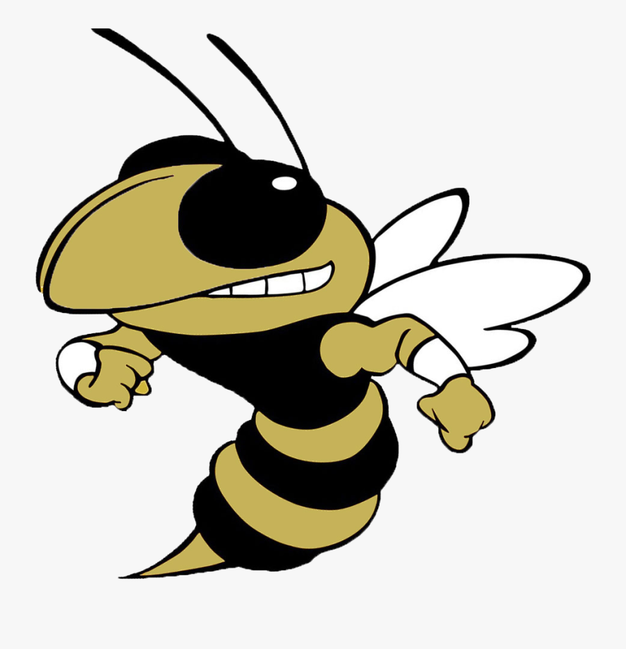 Hornet Clipart Greenville - Hanna High School Mascot, Transparent Clipart