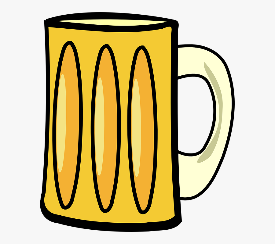 Plastic - Cup - Clipart - Cartoon Empty Mug Transparent, Transparent Clipart