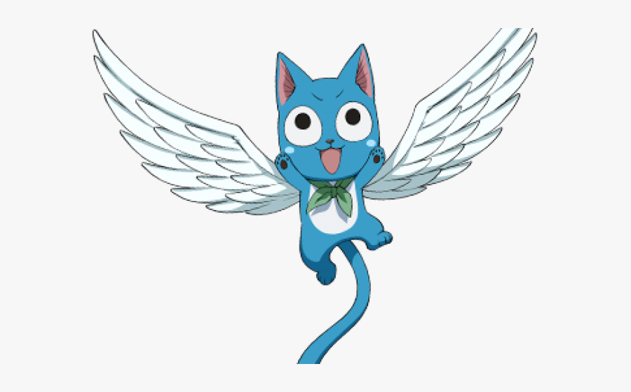 Transparent Fairy Wing Png - Fairy Tail Happy Png, Transparent Clipart