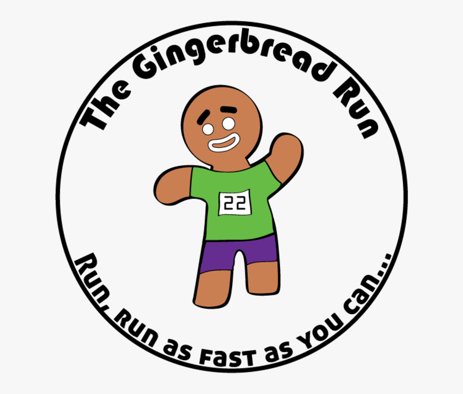 Gingerbread Run, Transparent Clipart