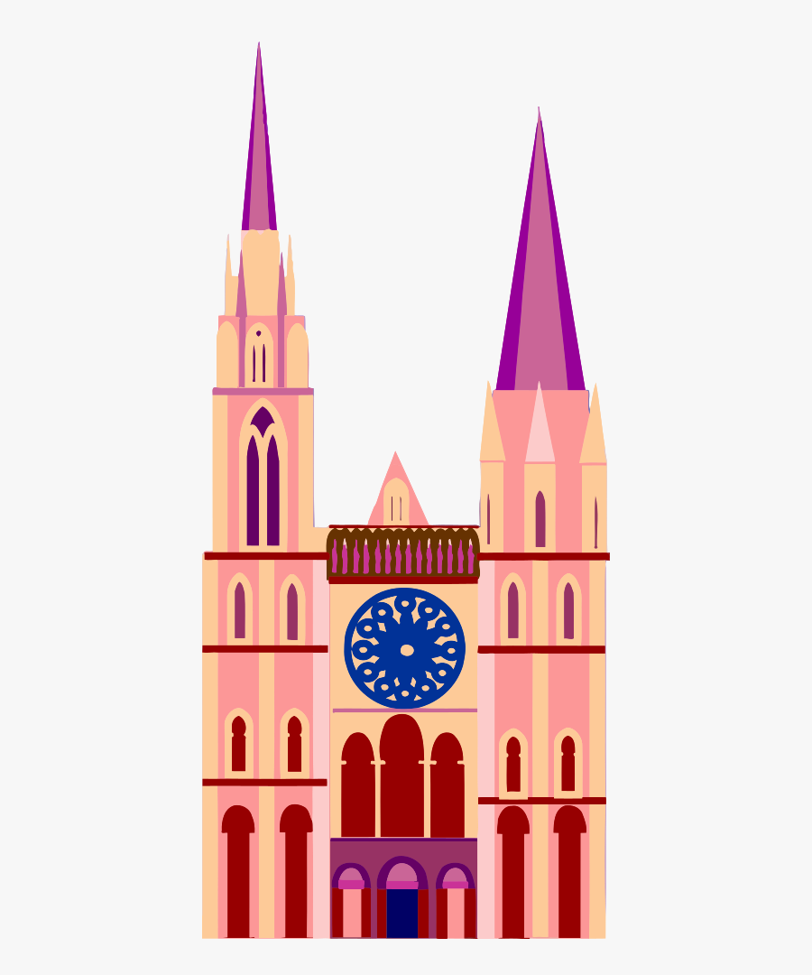 Fairytale Castle - Cathedral Clipart, Transparent Clipart