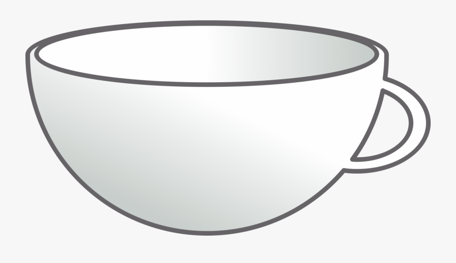 Angle,cup,mug - White Tea Cup Clipart Png, Transparent Clipart