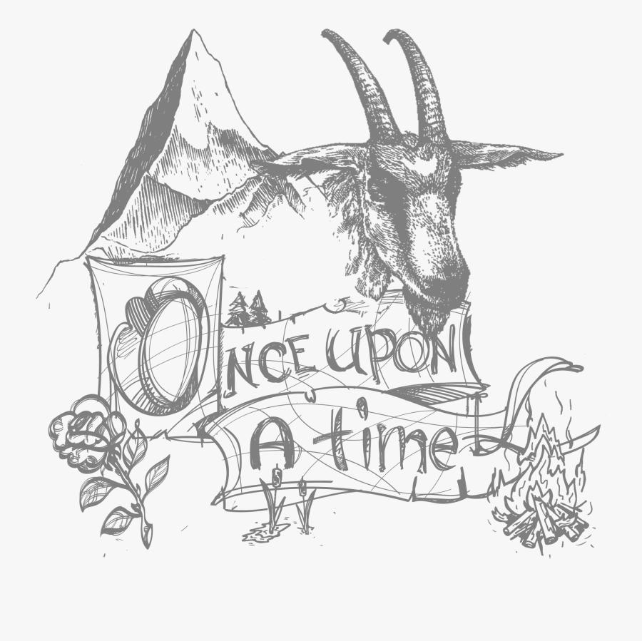 Lake Valley And Rocky Komna Were A Mountain Paradise - Fairytale Clipart Black And White, Transparent Clipart