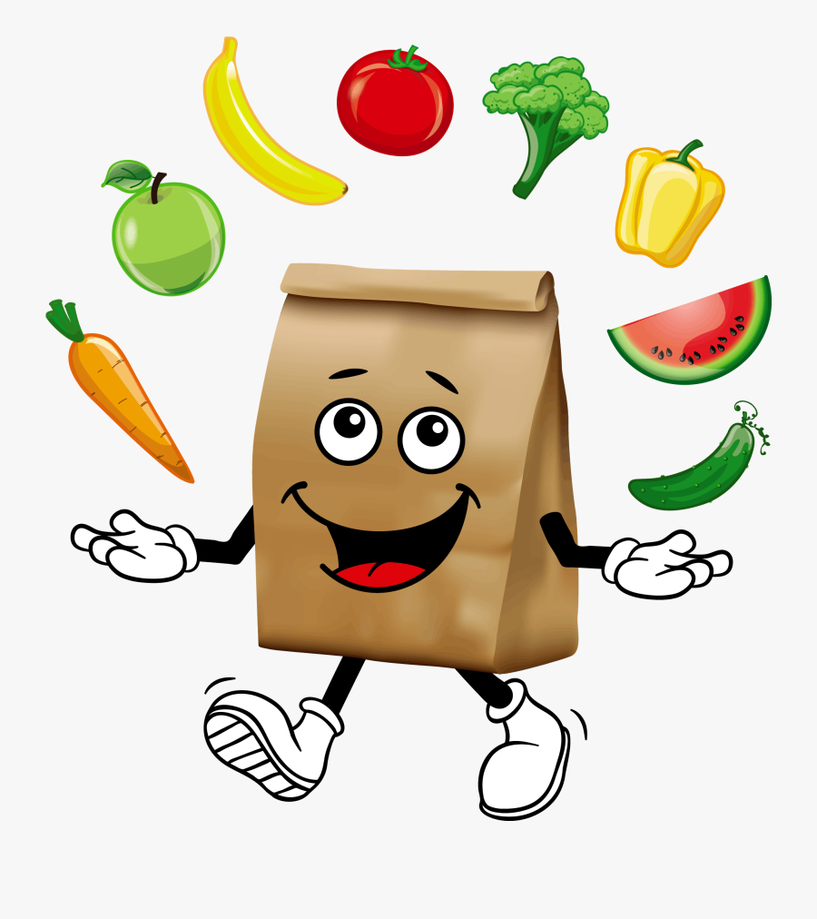 Leqld Fruitdude Final - Eat Healthy Food Cartoon Transparent, Transparent Clipart