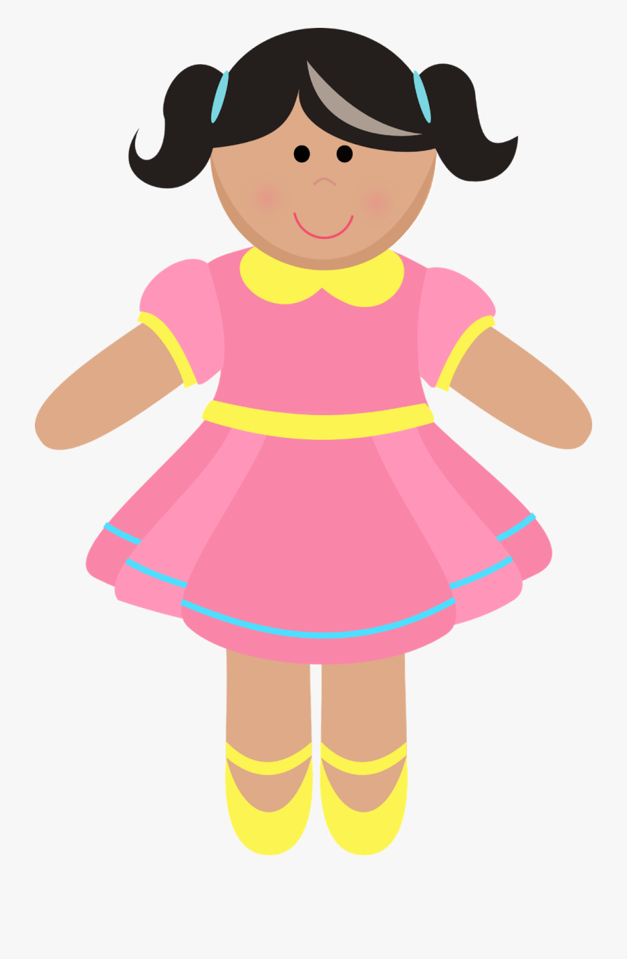 Toddler Clipart Respect - Boneca De Pano Vetor, Transparent Clipart