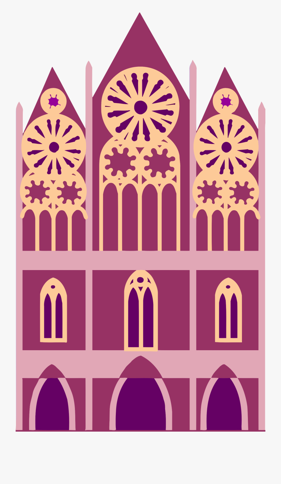 Fairytale Castle 10 Clip Arts - Illustration, Transparent Clipart