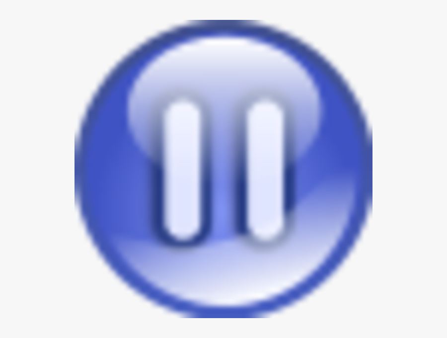 Transparent Play Pause Button Png - Circle, Transparent Clipart