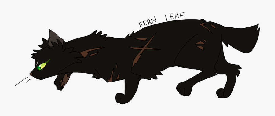 Fern Leaf Fern The Early Settlers Windclan - Fern Warrior Cats, Transparent Clipart