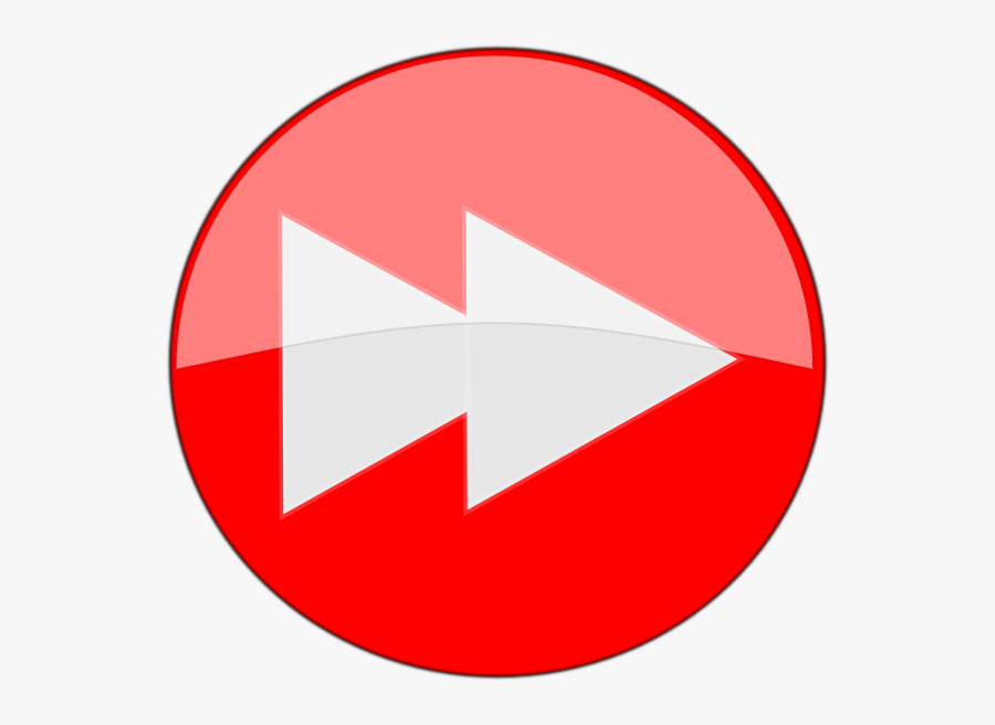 The Next Button Clipart - Red Pause Button, Transparent Clipart