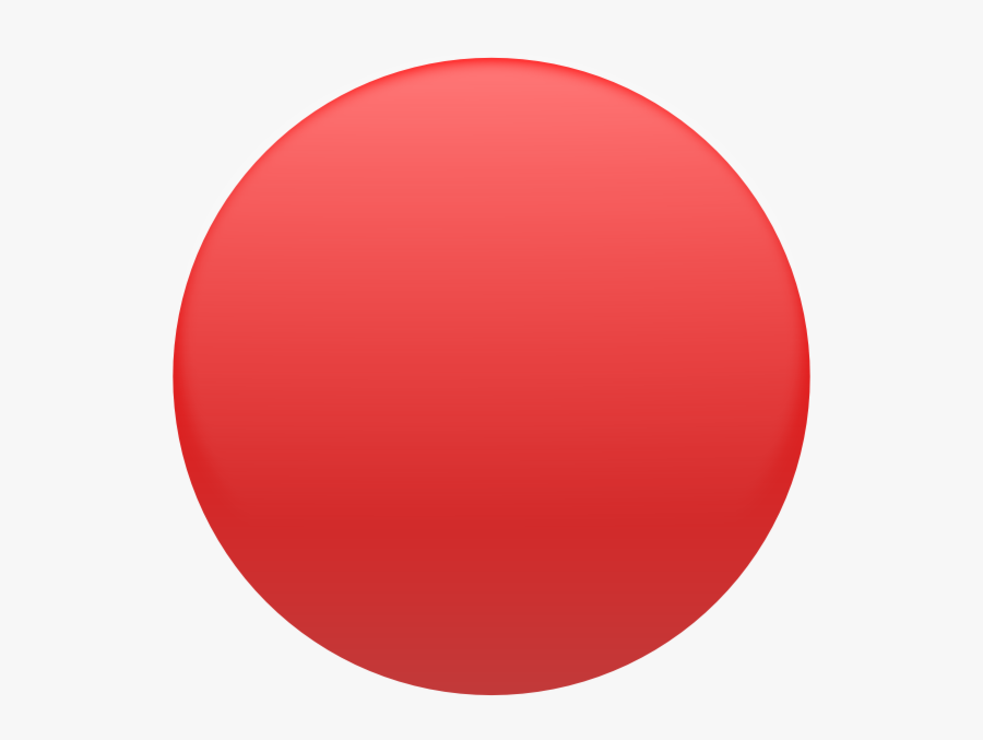 Round Red Button Clip Art At Clker - Circle, Transparent Clipart