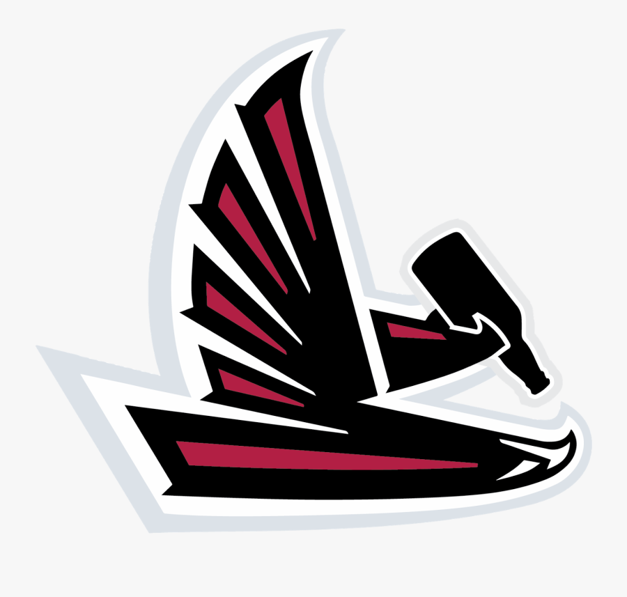 Gotta Play The Saints Twice Every Year Better Start - Atlanta Falcons Logo Drinking, Transparent Clipart