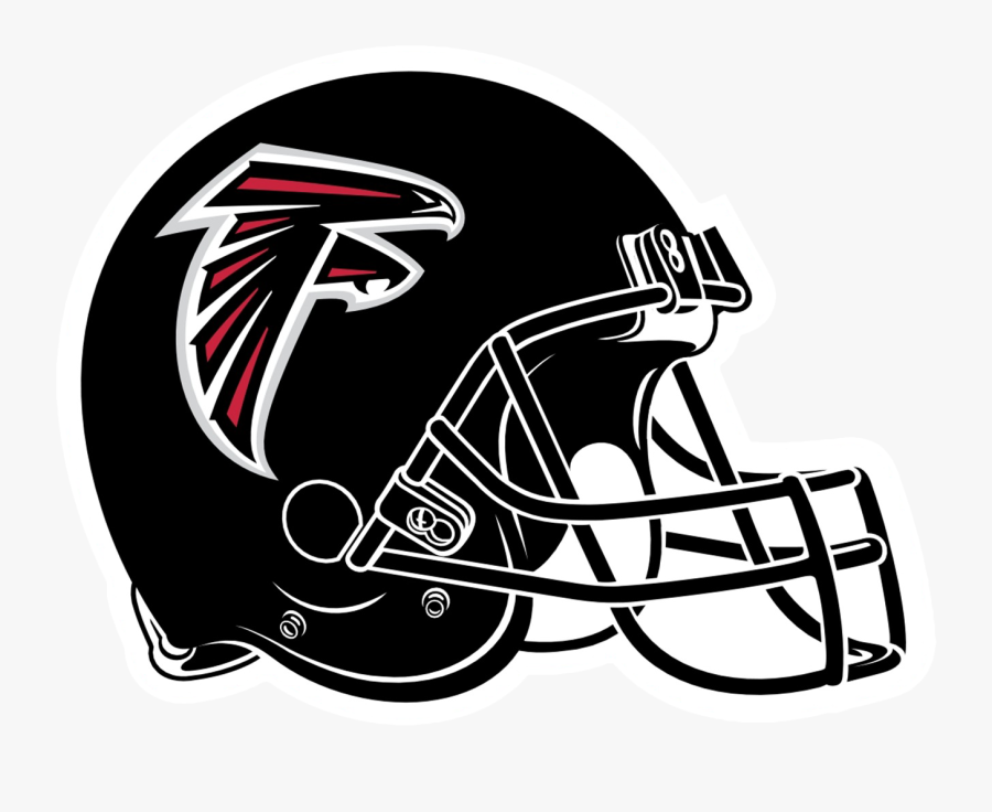 Clip Art Nfl Football Helmet Vector - Atlanta Falcons Helmet Vector, Transparent Clipart