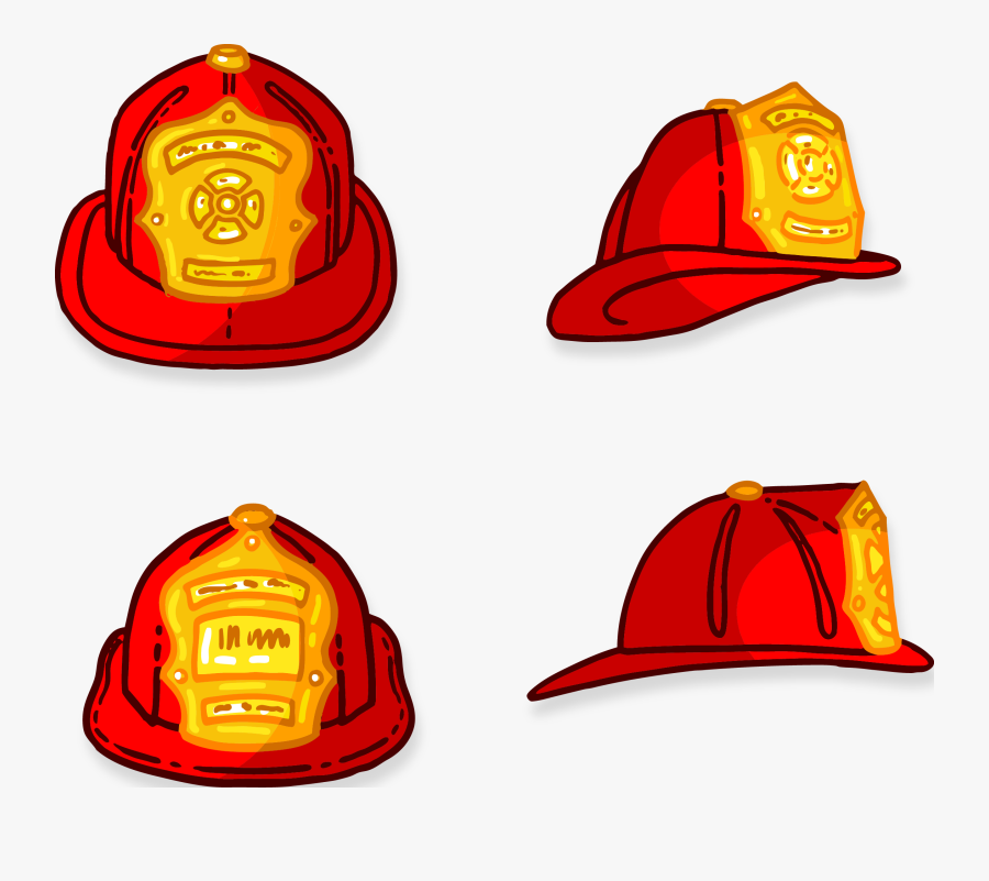 Baseball Cap Firefighter Clip Art - Firefighter Helmet Vector Free, Transparent Clipart