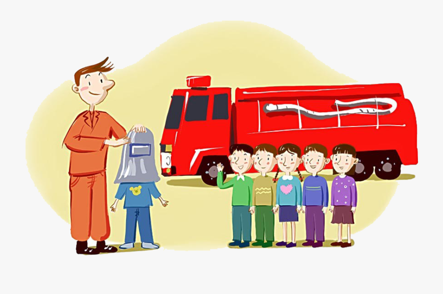 Firefighter Firefighting Clip Art - Cartoon, Transparent Clipart