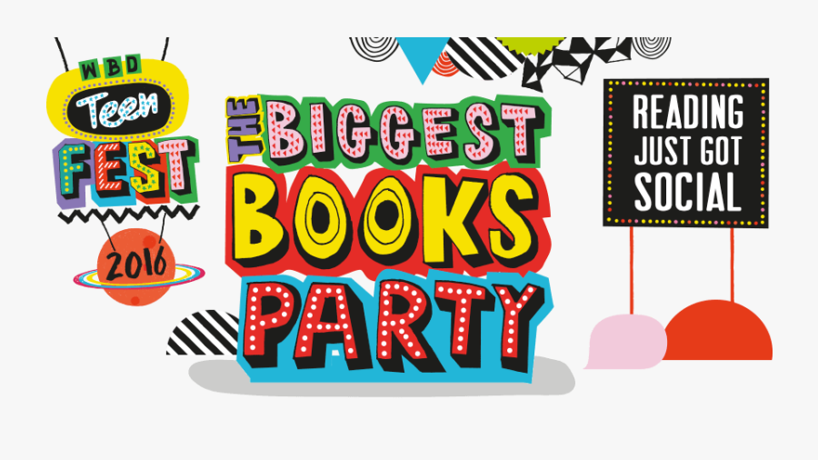 Teen Book Fest - Graphic Design, Transparent Clipart