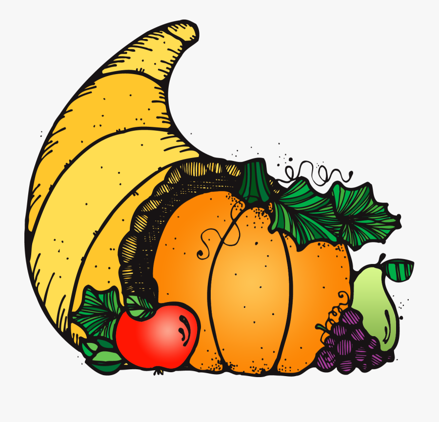 Dji Turkey Cornucopia C-, Transparent Clipart