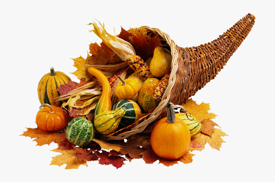 Clip Art Turkey Dinner Cornucopia - Harvest Festival, Transparent Clipart