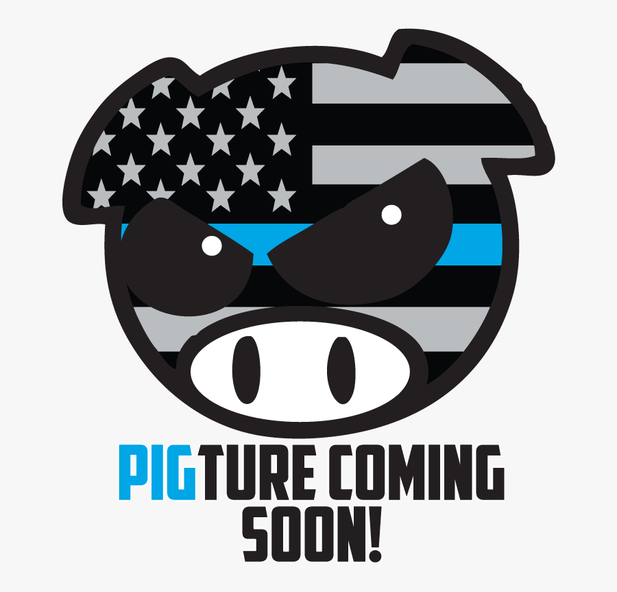 Thin Blue Line Proud Pig Free Transparent Clipart Clipartkey