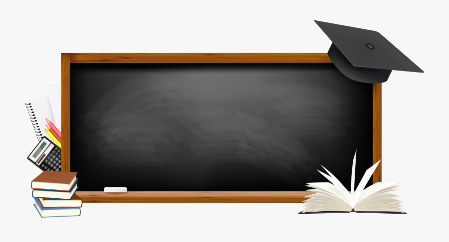 Board Of Education School Blackboard Chalkboard Eraser - Black School Board Png, Transparent Clipart
