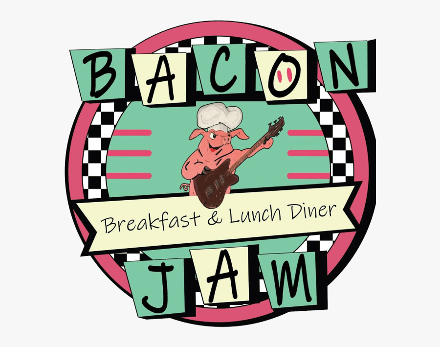 Bacon Jam Albuquerque Sign, Transparent Clipart