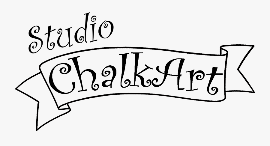 Clip Art Chalkboard Art Png - Calligraphy, Transparent Clipart