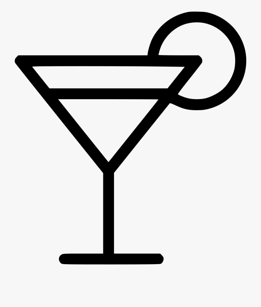 Martini Glass - Martini Glass Icon, Transparent Clipart