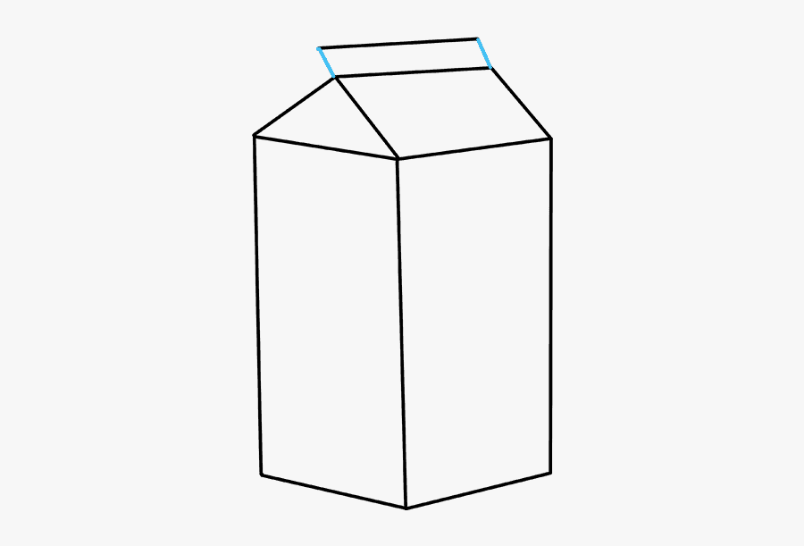 How To Draw Milk Carton, Transparent Clipart