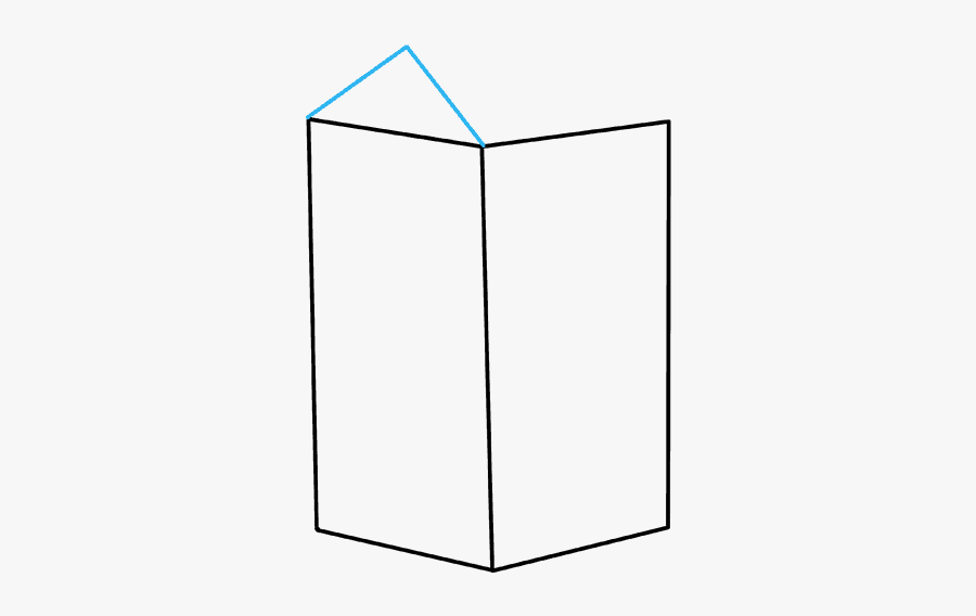 How To Draw A Milk Carton - Paper Product, Transparent Clipart