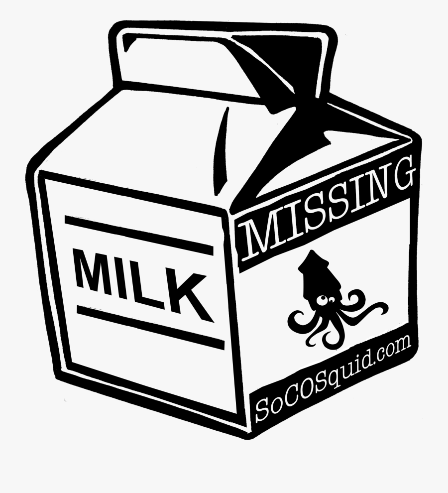 Milk Carton Clipart Mlik - Milk Drawing Png, Transparent Clipart