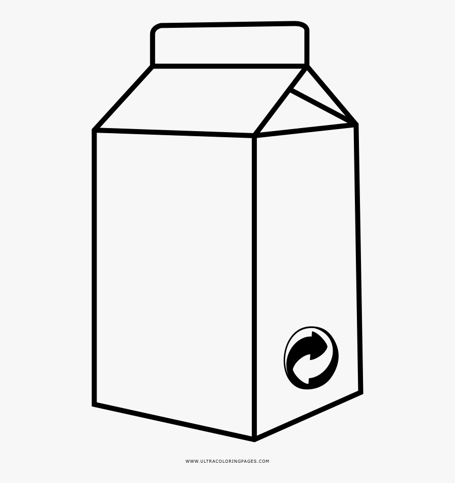 Milk Carton Coloring Page - Moo Milk Bar Logo, Transparent Clipart