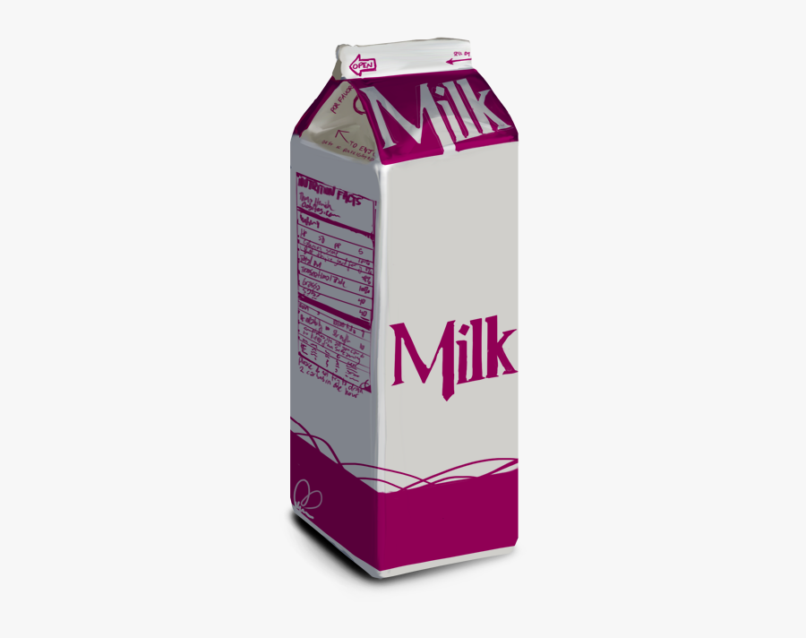 Milk Box Png - Milk Carton Transparent Milk Png, Transparent Clipart