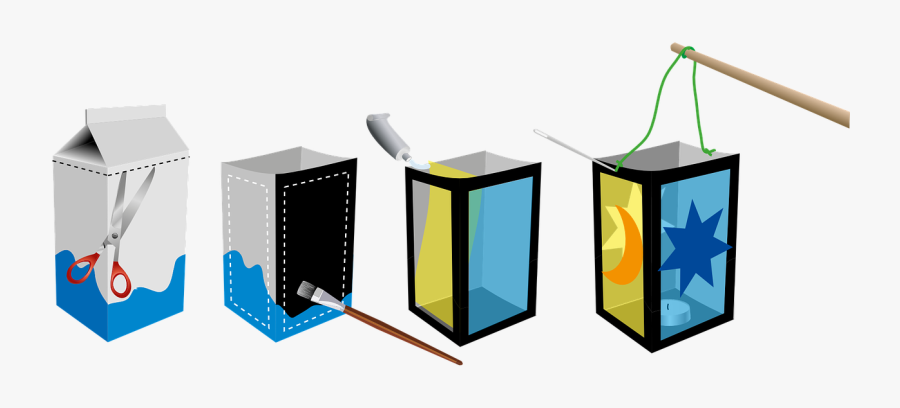 Make Lanterns Use Recycle Thing, Transparent Clipart