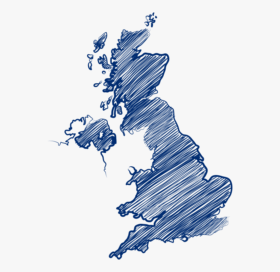 British Rail Regions Map, Transparent Clipart