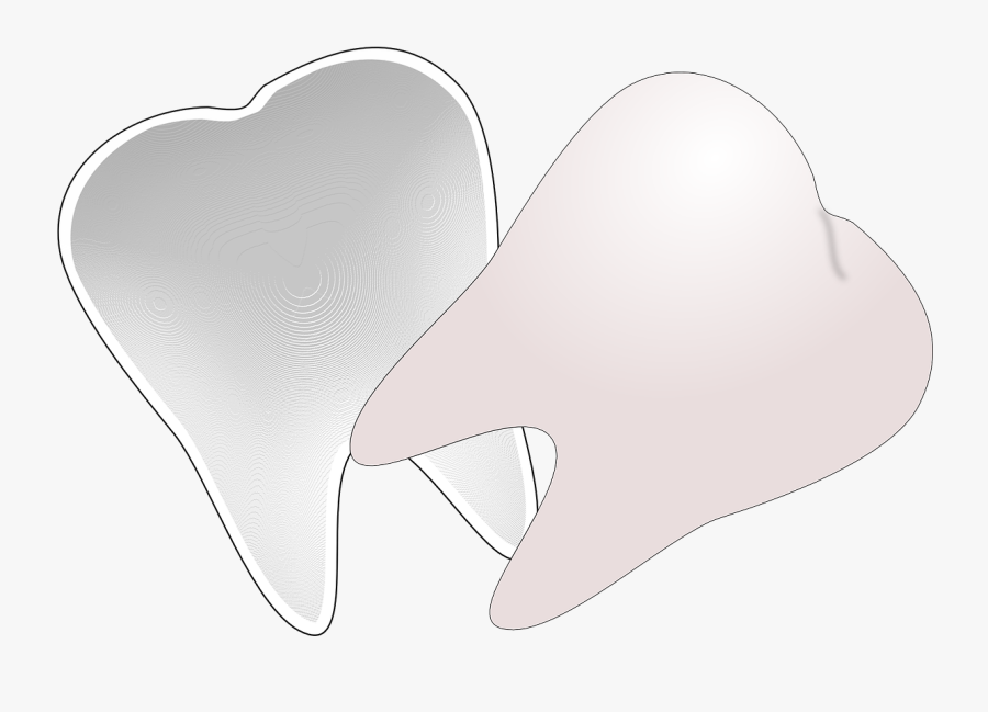 Teeth Tooth Dentistry Free Picture - Desenho De Dente Fundo Preto, Transparent Clipart