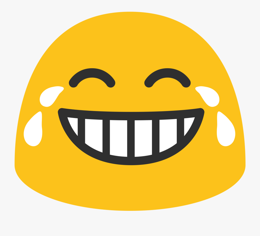 Fashion Is All Smiles Thanks To Emojis Png Png Joy - Android Laughing Crying Face, Transparent Clipart
