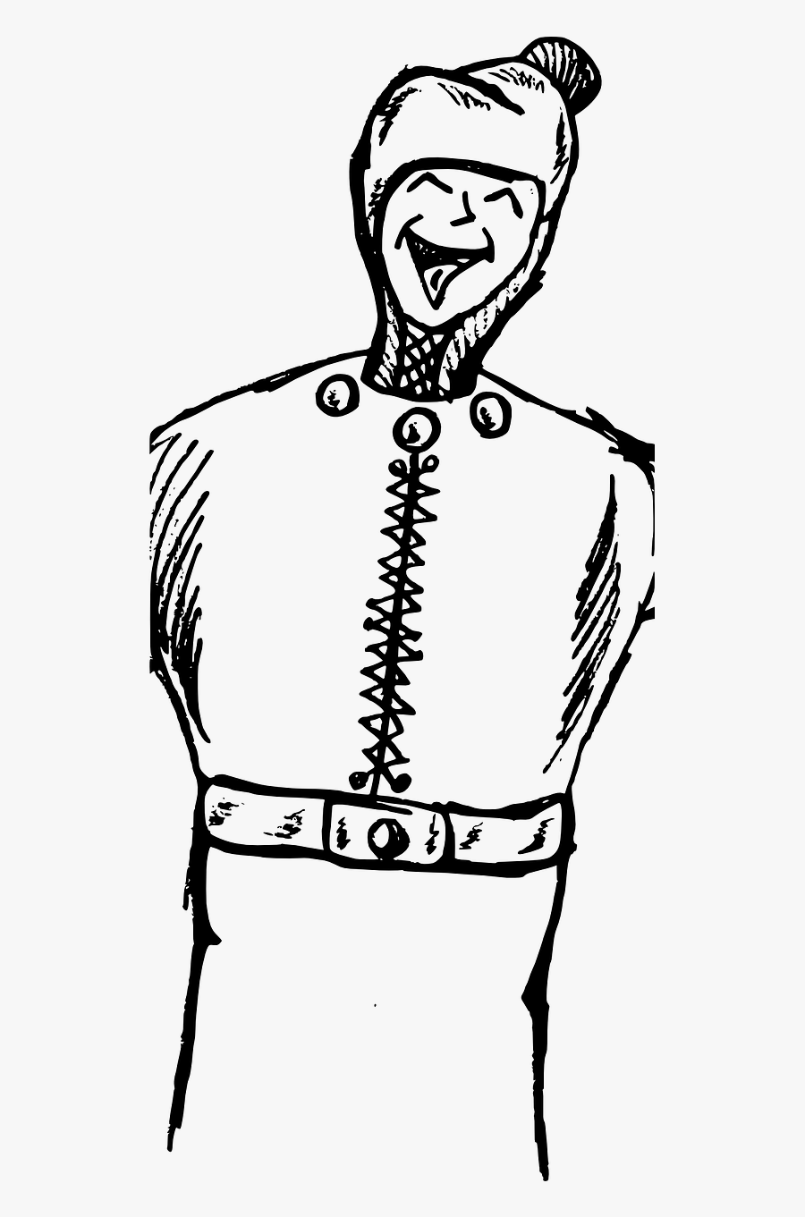 Laughing Man - Hombre Riendo Png, Transparent Clipart