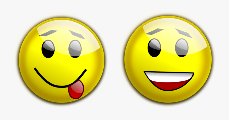 Smiley Emoticon Computer Icons Wink Laughter - Happy Sad Clipart, Transparent Clipart
